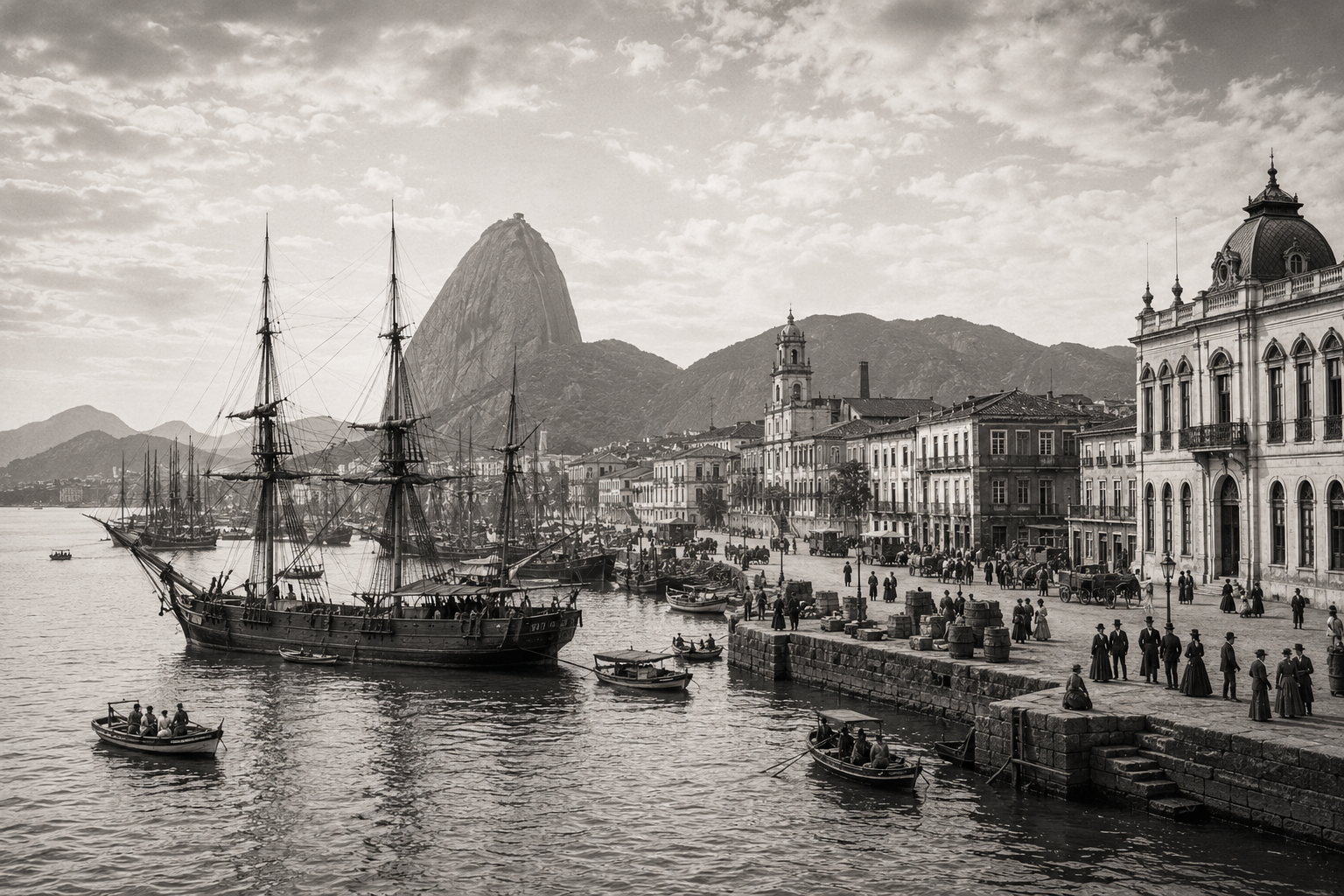 Rio de Janeiro in 1859, when Ashbel Green Simonton arrived in Brazil